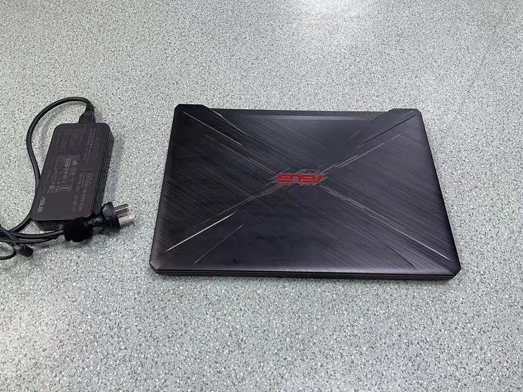 ASUS TUF Gaming laptop rear and side design
